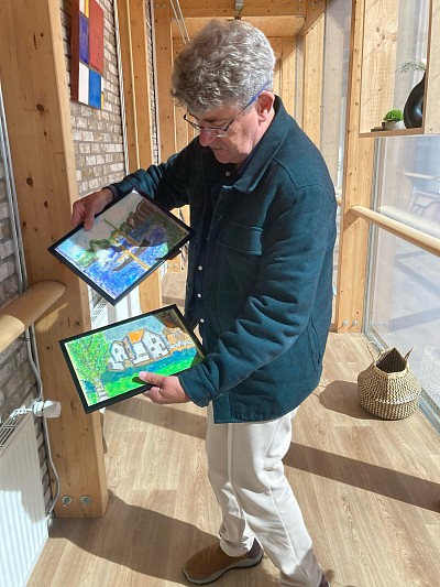 Nieuwe werken aan de muur